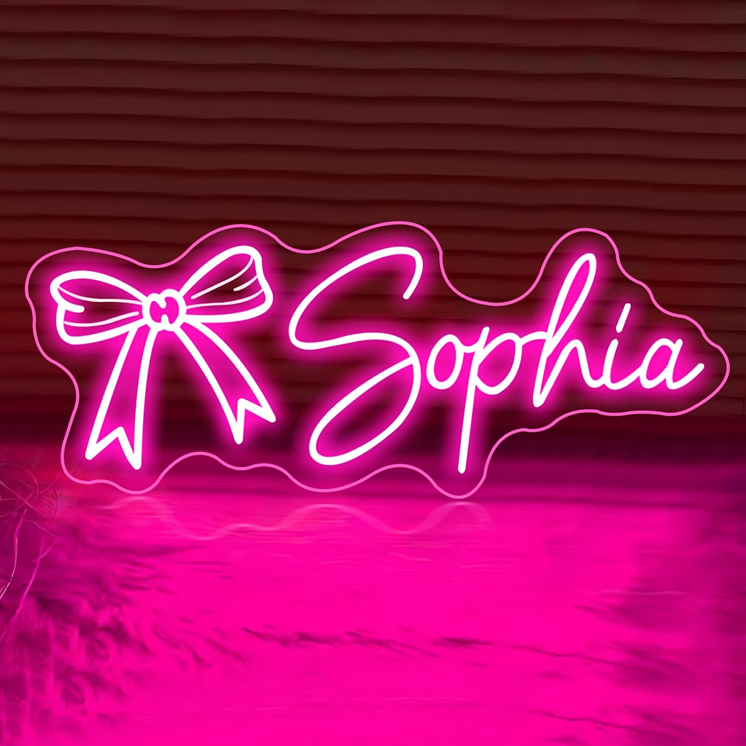 Neon Sign Party - Individuelle LED-Neon-Kunst-Schilder, Tür-/Wanddekoration für Zimmer/Partys/Hochzeiten/Geburtstage/Jahrestage/Feiertage, Raumdekoration,