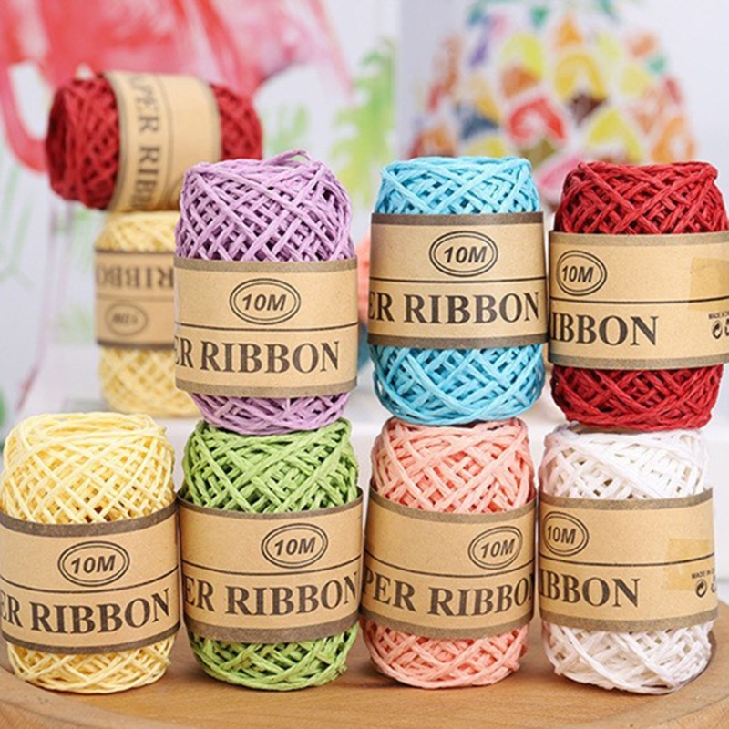 Papercraft Supply Ribbon - Papierband-Bastelbedarf zum Weben und Verpacken von