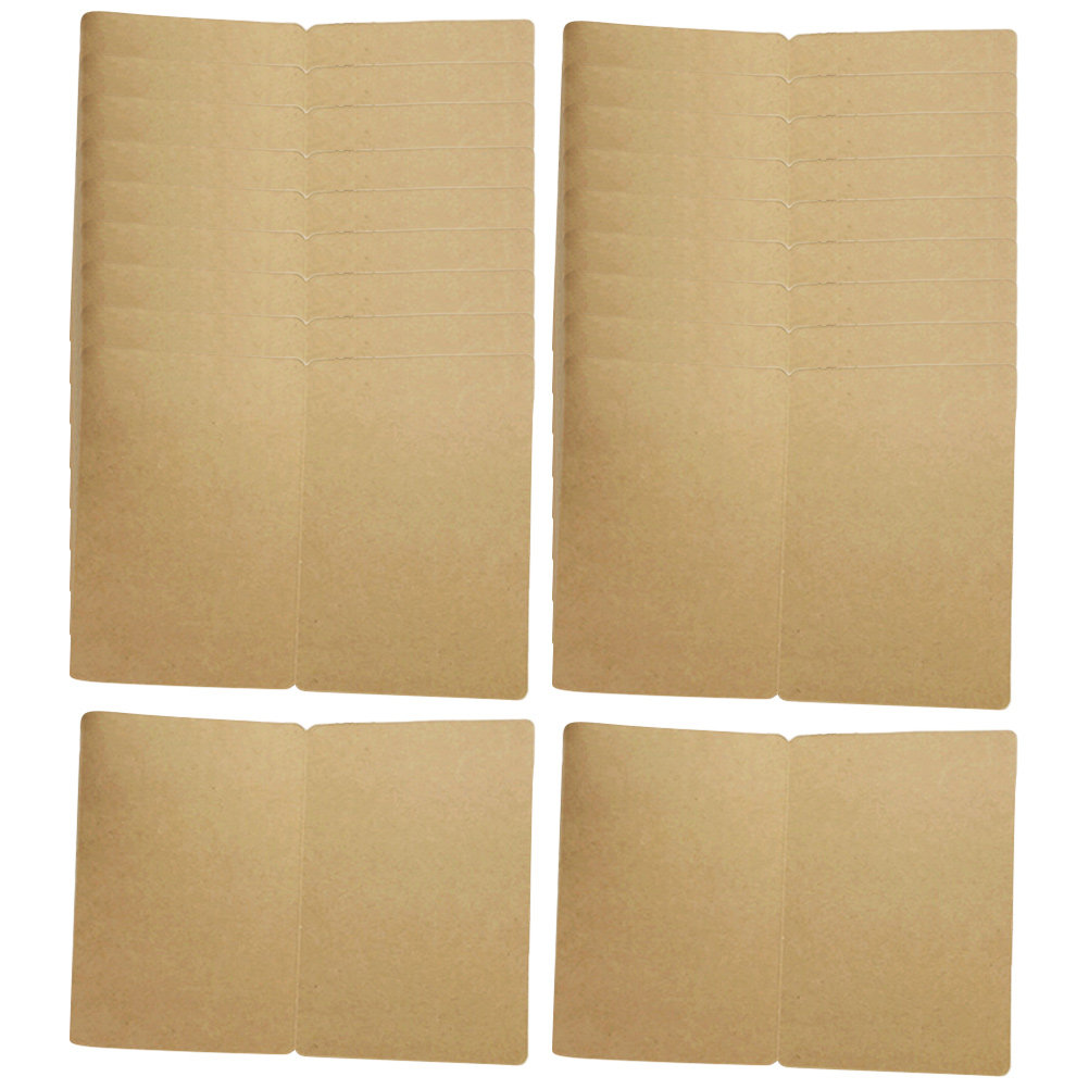 Papercraft Supply Invitation - 20 Stück Rustikale Blankokarten aus Kraftpapier,