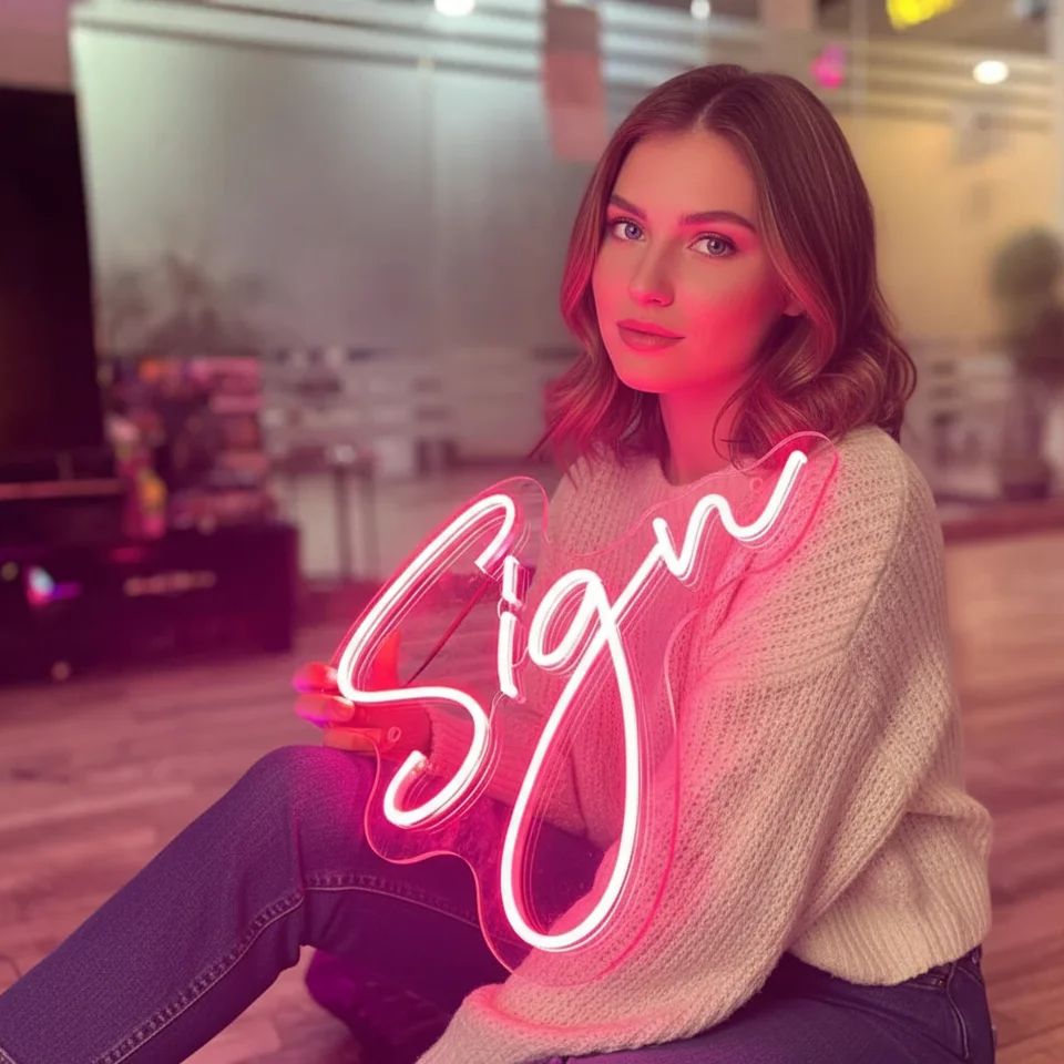 Neon Sign Party - Benutzerdefiniertes Leuchtreklame, personalisierbar, Geburtstag, USB, dimmbar,