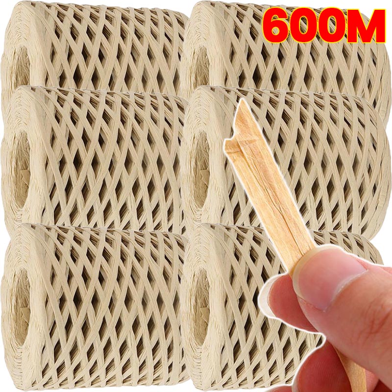 Papercraft Supply Ribbon - Retro Papierkraftband Verpackungspapier Schnur Garn Gestricktes