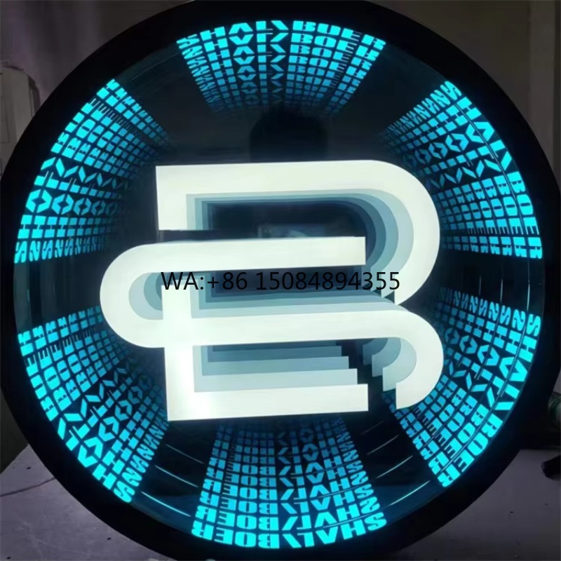 Neon Sign Party - Kostenloses Design Maßgefertigtes Magisches Infinity-Spiegel LED-Neonschild