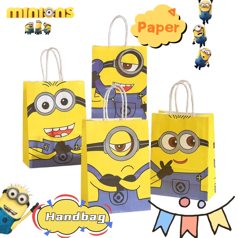 Party Favor Bag - 20 Stück Despicable Me Minions Geburtstagsfest-Party-Geschenktüten