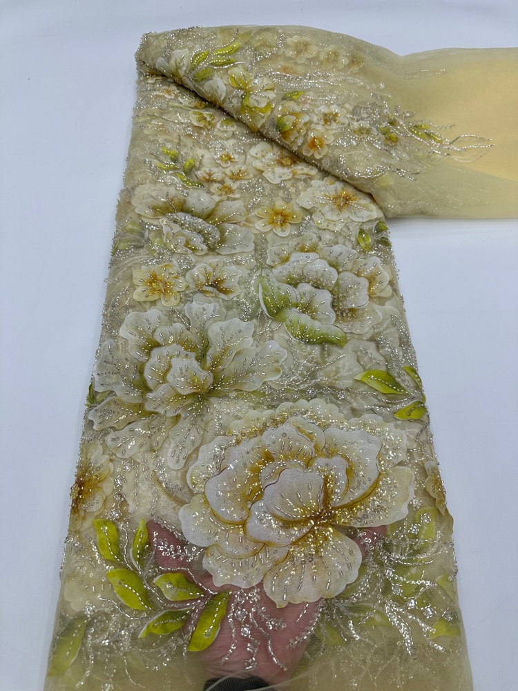 Französischer Mesh-Spitzenstof – Glitter Tablecloth Bewertung und Preis