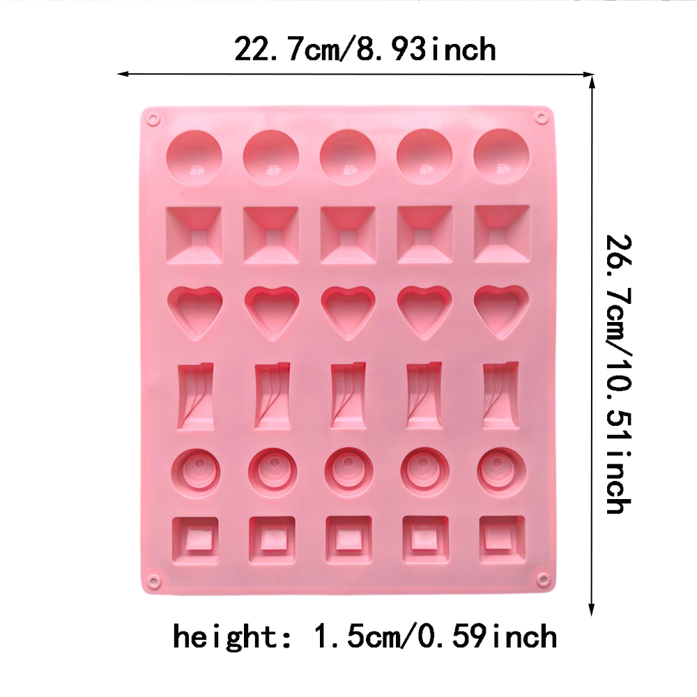 30-Loch-Silikonformen für Scho – Cupcake Stand Tier Bewertung und Preis