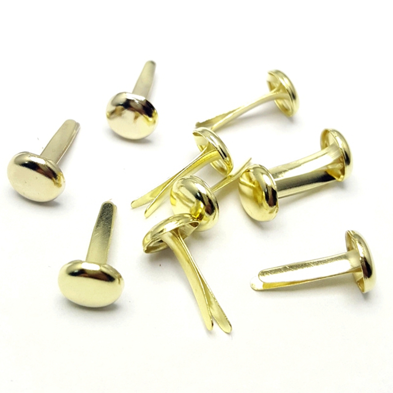 500 stücke 8mm Metall Brads Sa – Papercraft Supply Invitation Bewertung und Preis