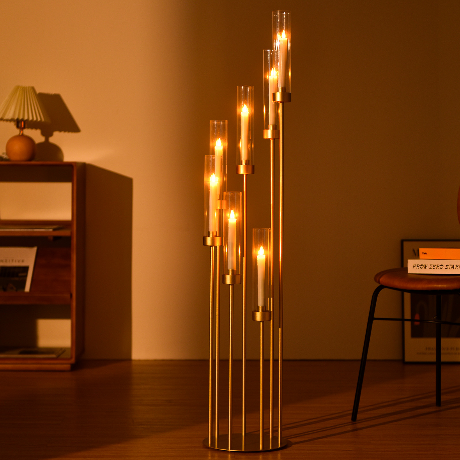 4er-Set 7-Armiger Goldener Bod – Centerpiece Stick Bewertung und Preis