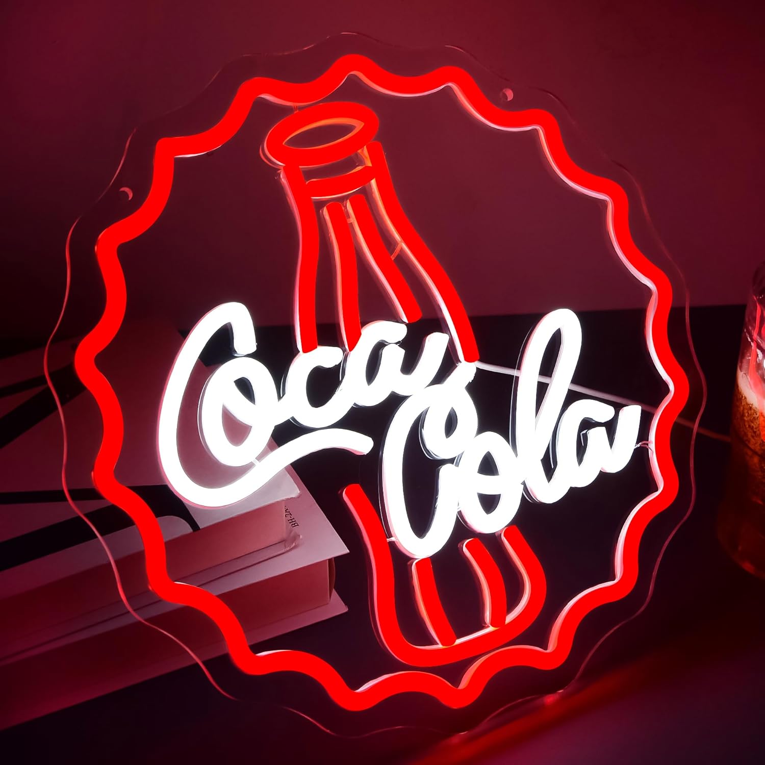 Cola Neon-Schild Kunst-Wandleu – Neon Sign Party Bewertung und Preis