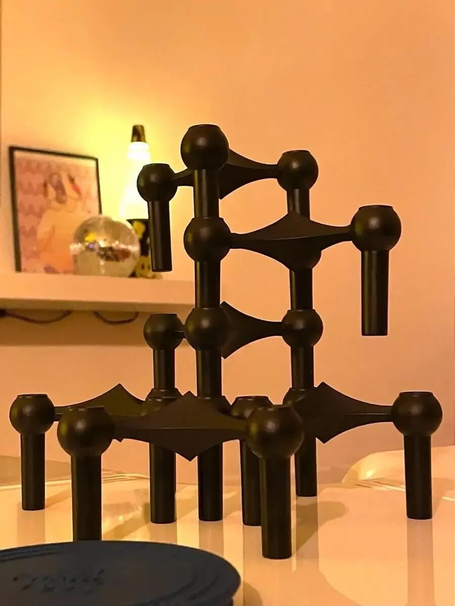 Metall-Kerzenhalter mit Molekü – Centerpiece Stick Bewertung und Preis