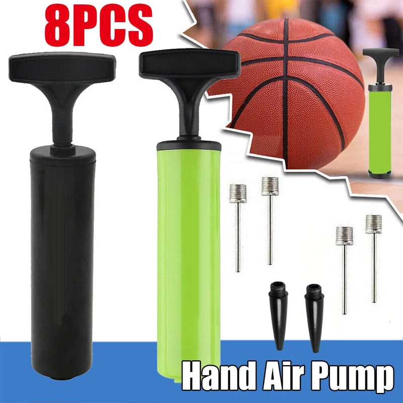 8Pcs Tragbare Ball Pumpe Set F – Balloon Pump Hand Bewertung und Preis