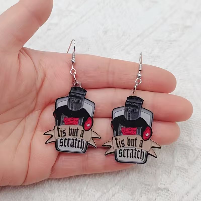 10 Stück Acryl-Ohrringe mit sc – Event Party Bewertung und Preis