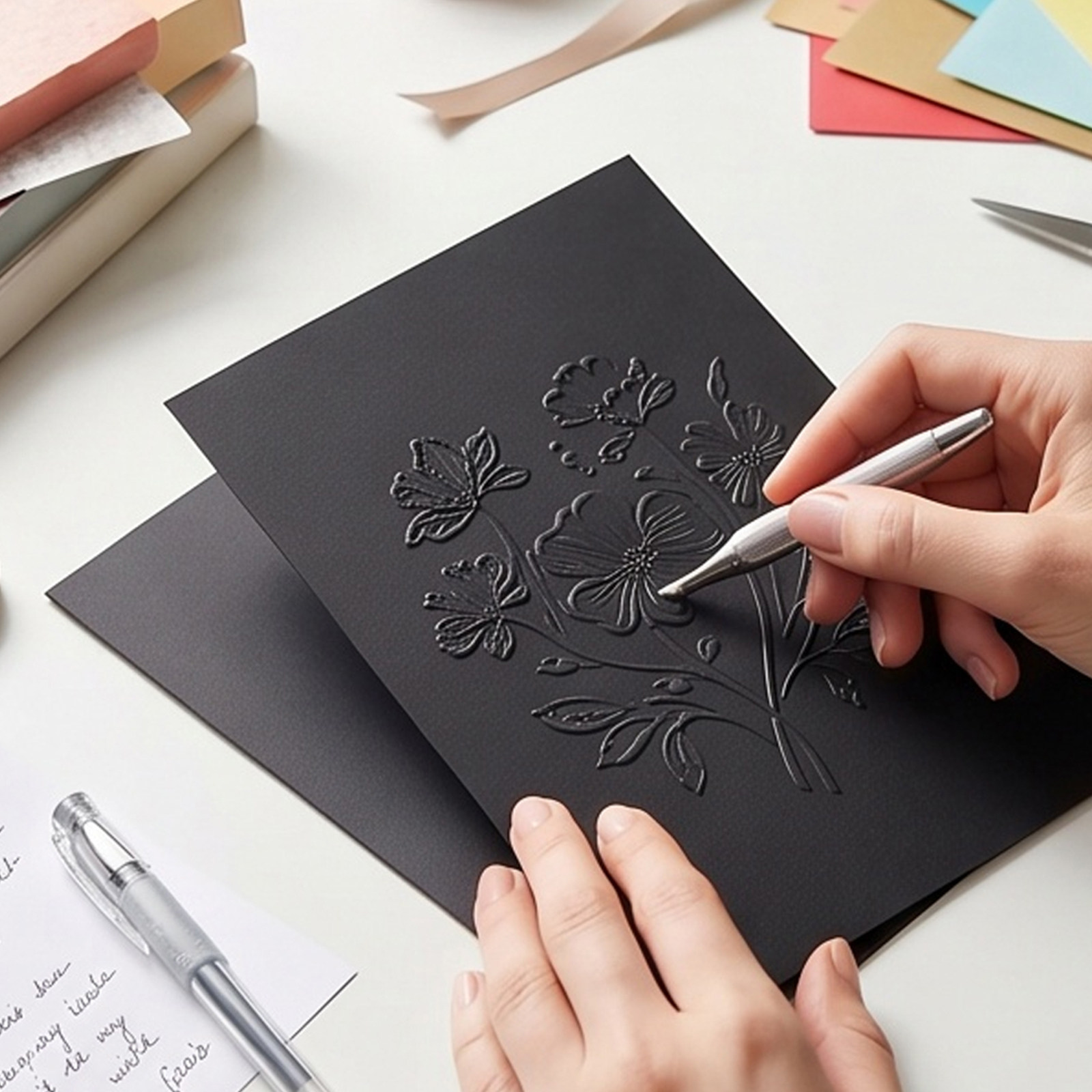 60 Stück Schwarzes Kartonpapie – Papercraft Supply Invitation Bewertung und Preis