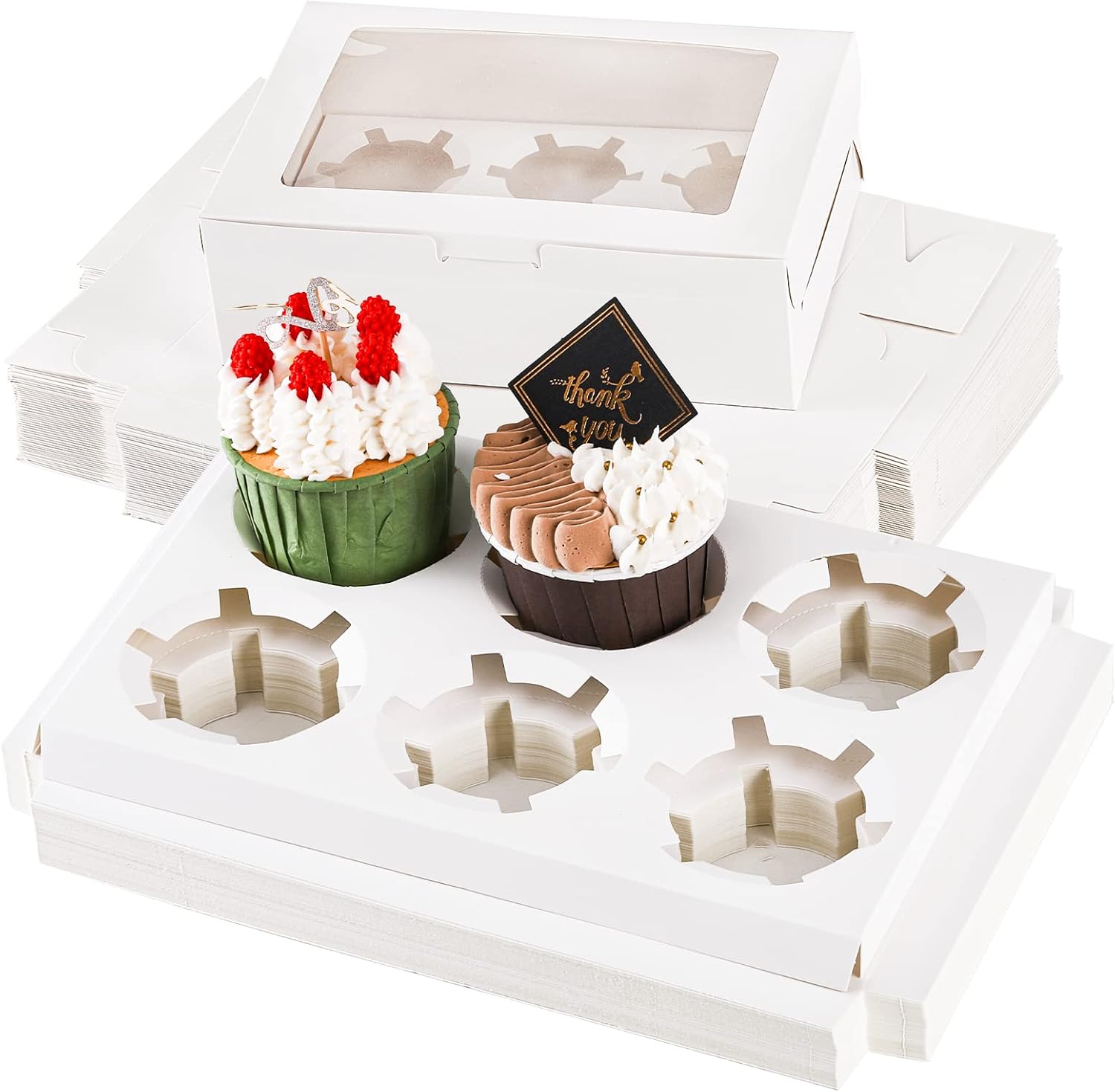 Cupcake-Boxen mit klarem Fenst – Event Party Box Bewertung und Preis