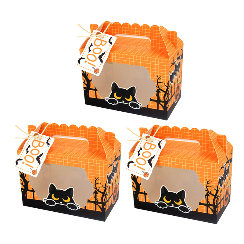 3/6 Stück Geister-Kürbis-Katze – Event Party Box Bewertung und Preis