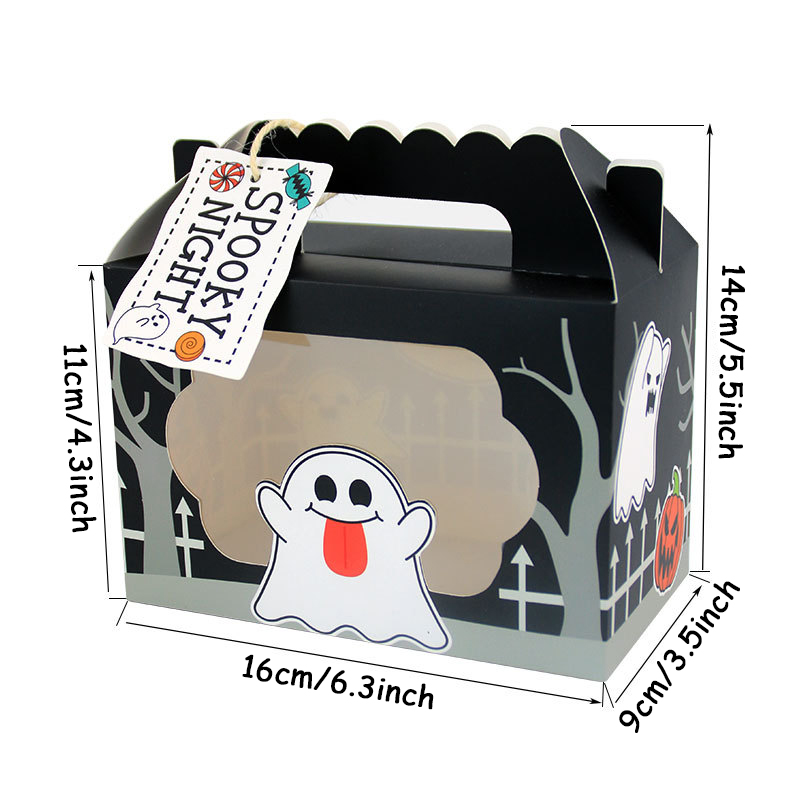 3/6 Stück Geister-Kürbis-Katze – Event Party Box Bewertung und Preis