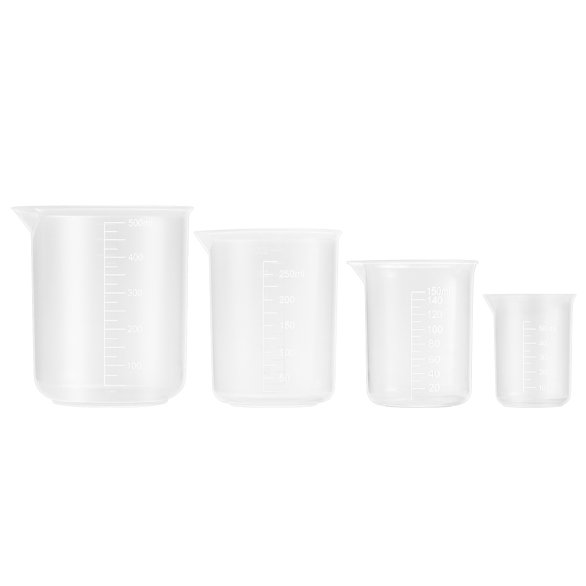 4 stücke 50 ml 150 ml 250 ml 5 – Plastic Cup 50Pcs Bewertung und Preis