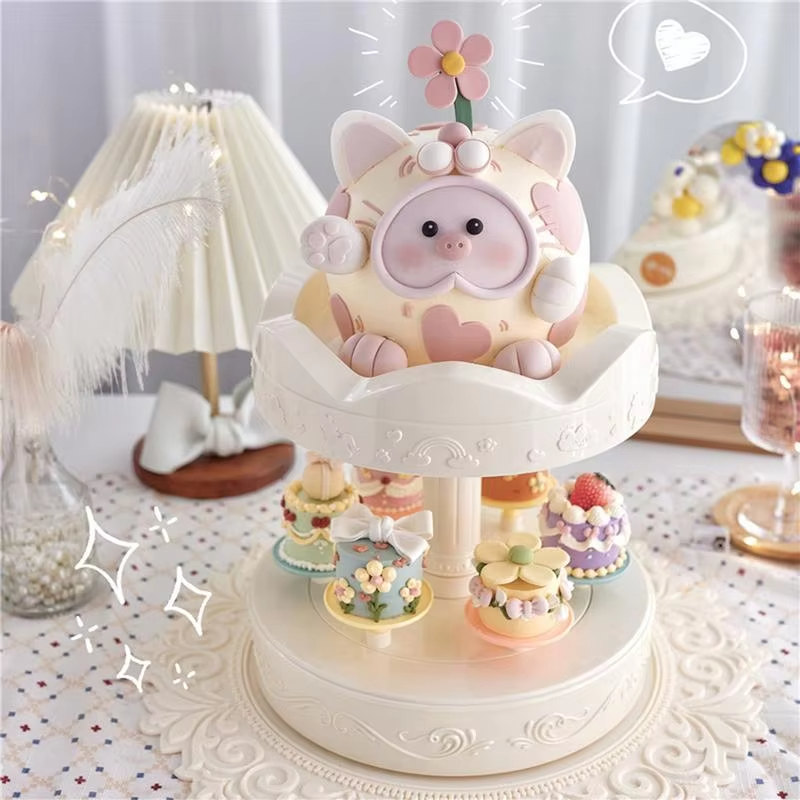 2-stufiger automatischer rotie – Cupcake Stand Tier Bewertung und Preis