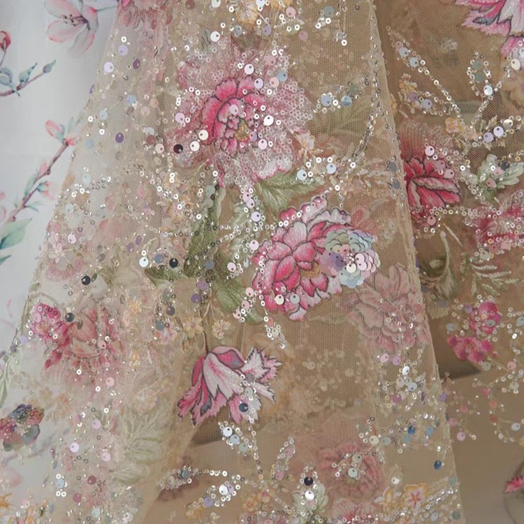 1M 120cm Breiter Luxus-Perlens – Glitter Tablecloth Bewertung und Preis