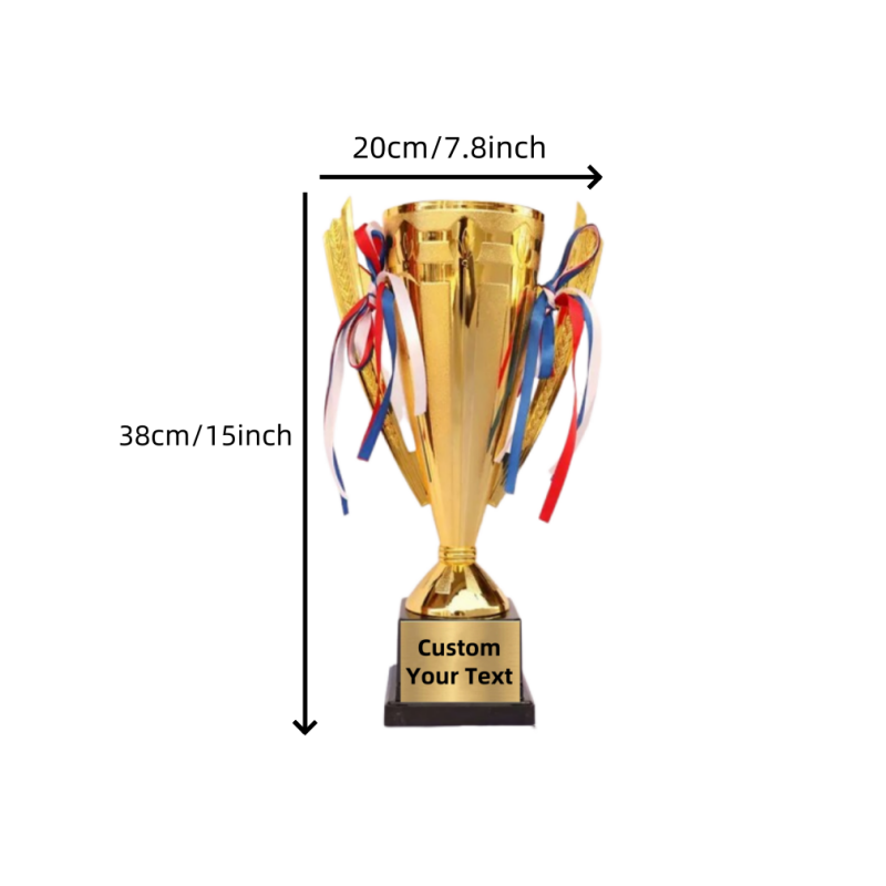 11/15 Zoll Hohe Goldene Pokal- – Plastic Cup 50Pcs Bewertung und Preis