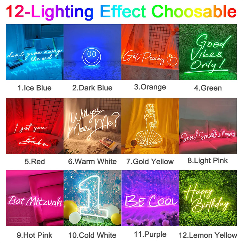 Individuelle LED-Neonschilder  – Neon Sign Party Bewertung und Preis
