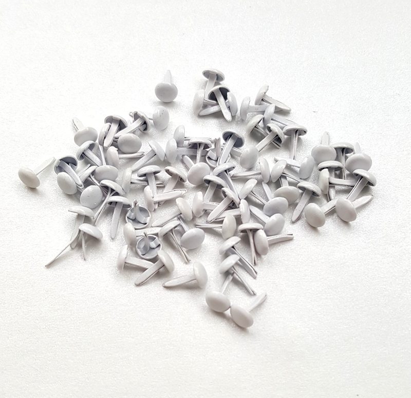 500 stücke 5mm Weiß Metall Bra – Papercraft Supply Invitation Bewertung und Preis