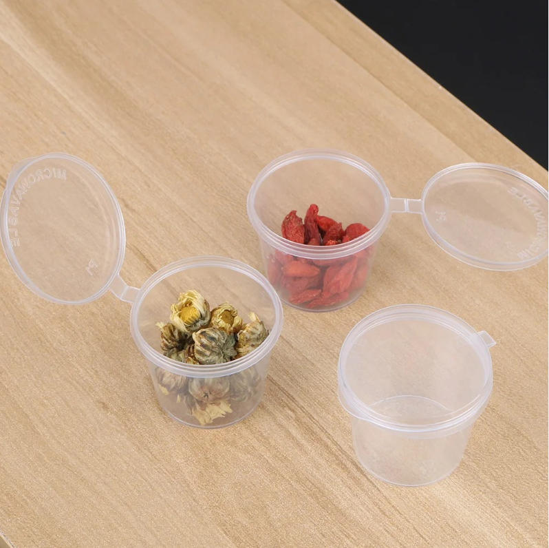 Einweg-Klarsicht-Plastiksaucen – Plastic Cup 50Pcs Bewertung und Preis